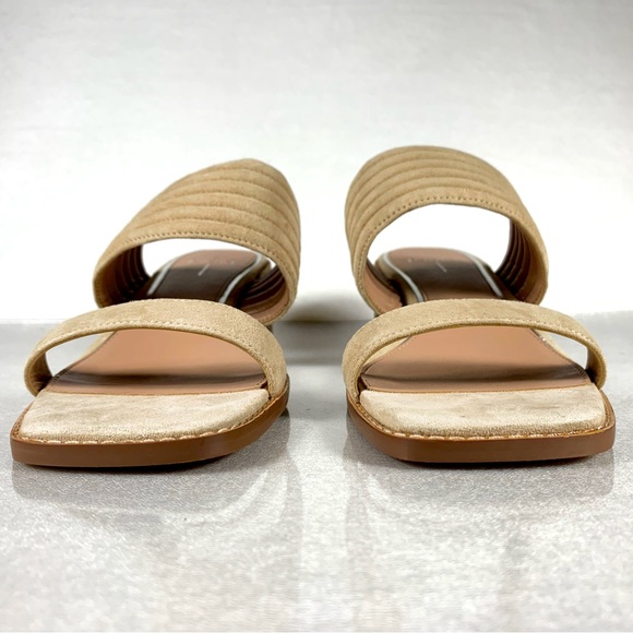 NEW Linea Paolo Women’s Ida Leather Heeled Slide Sandal Size 8M - Picture 8 of 14